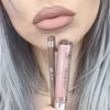 Usta w kolorze nude