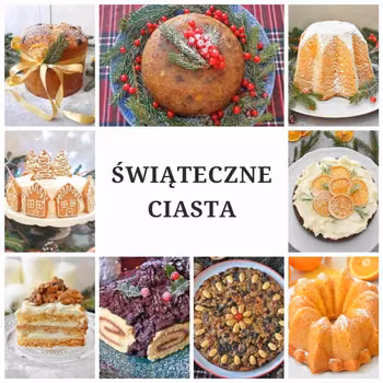 Świąteczne ciasta - 30 propozycji