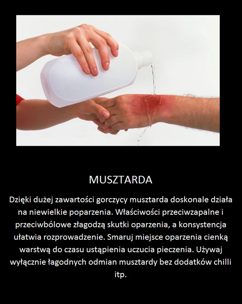 Trik na oparzenia!