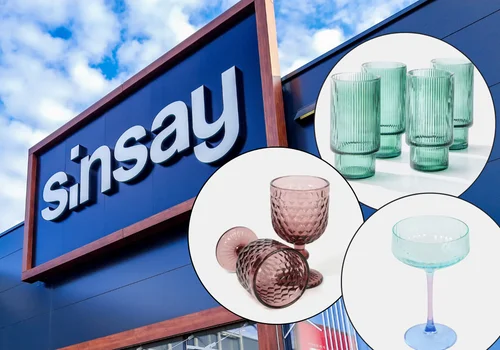 Te retro szklanki i kieliszki z Sinsay to hit lata 2025! Powrót do czasów PRL z efektem wow już od 13 zł