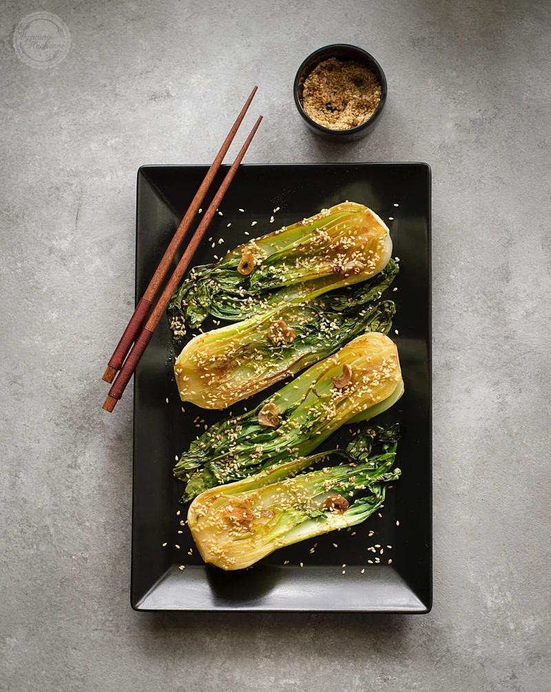 Smażona Pak Choi