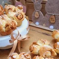 Cynamonki, drożdżowe muffinki