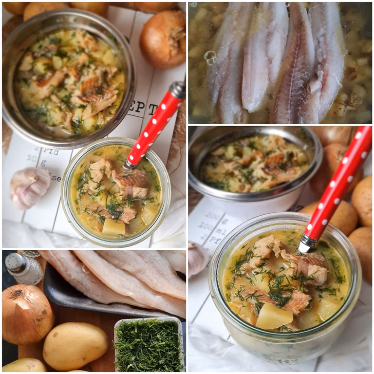 Zupa rybna z ziemniaków i dorsza - Damsko-męskie spojrzenie na kuchnię