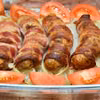 Zapiekana biała kiełbasa