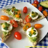 Tosty z guacamole i jajkiem