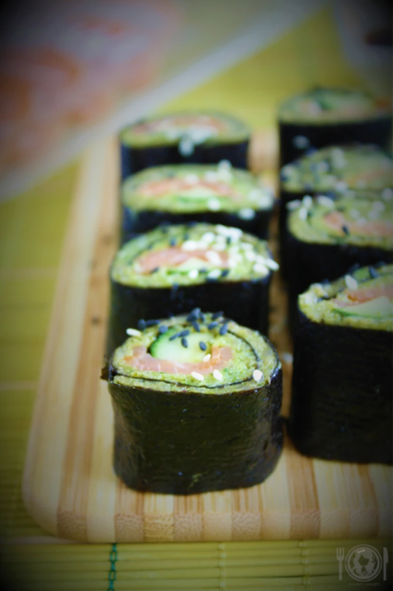 Zielone keto sushi (Paleo, LowCarb, AIP)