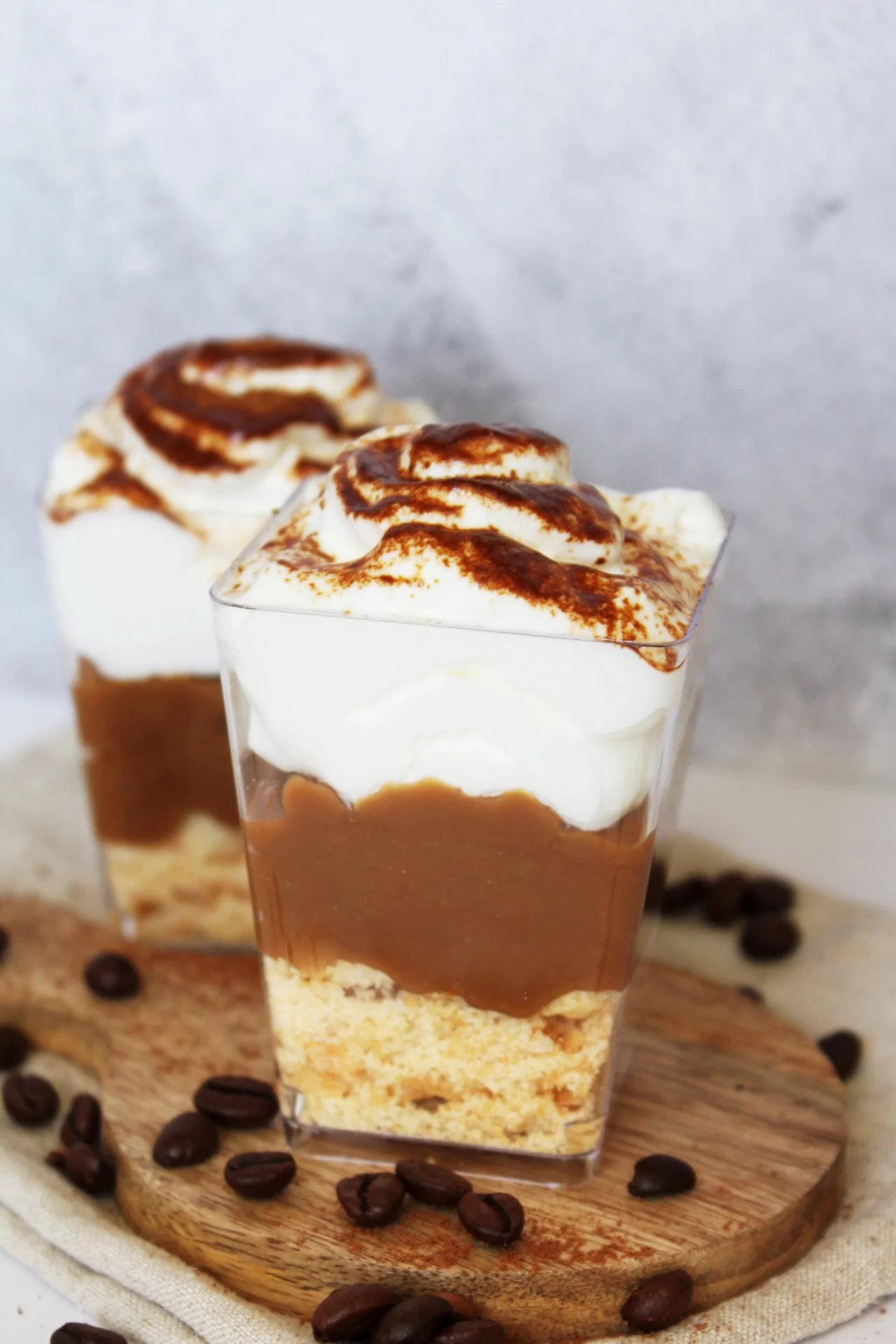 Deserek Caffe Latte - deser kawowy z mascarpone