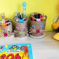 Organizer na kredki i pisaki dla dzieci DIY
