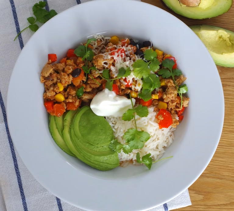 Chili con carne drobiowe