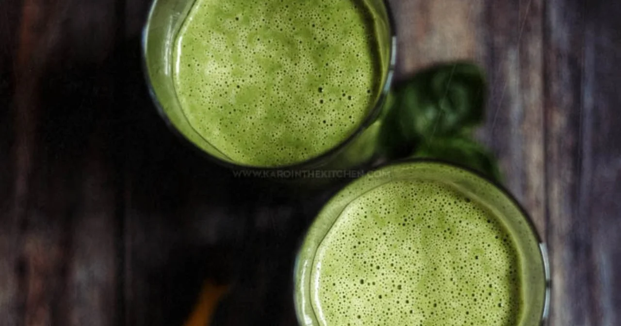 Hulk – zielone aksamitne smoothie ze szpinaku