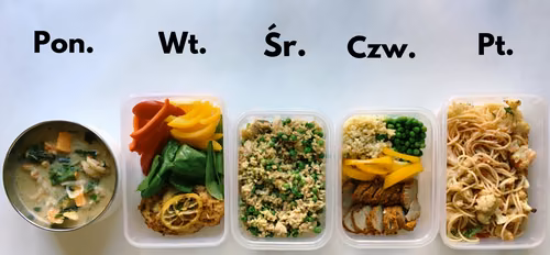 MENU NA TYDZIEŃ: 5 DAŃ Z 5 SKŁADNIKÓW LUB MNIEJ