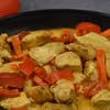 Potrawka z kurczaka w sosie curry