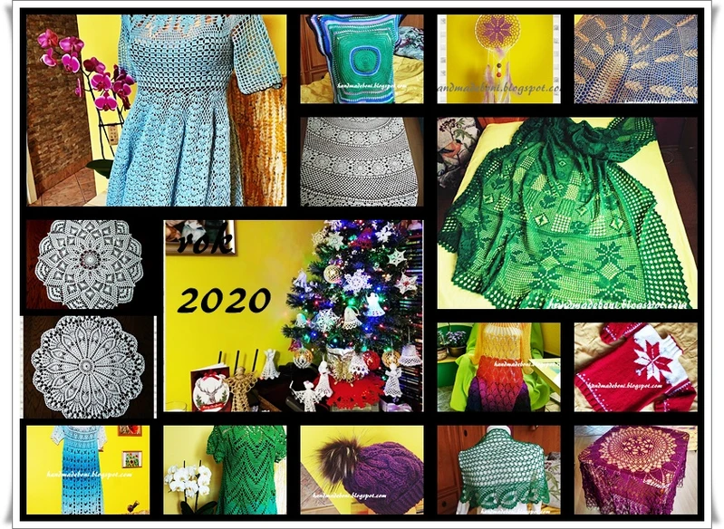 Rok 2020 w poradnikach - druty , szydełko