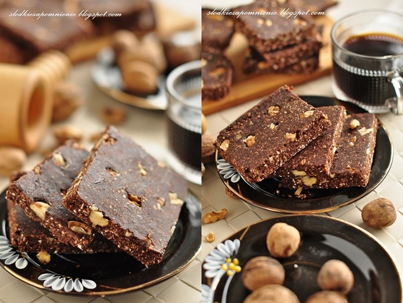 WEGAŃSKIE BROWNIE BEZ PIECZENIA