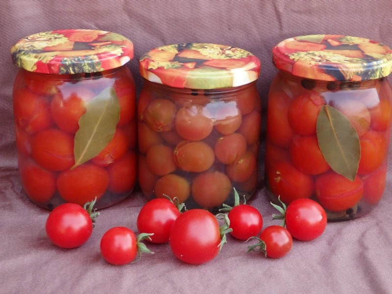 Pomidorki koktajlowe w galarecie