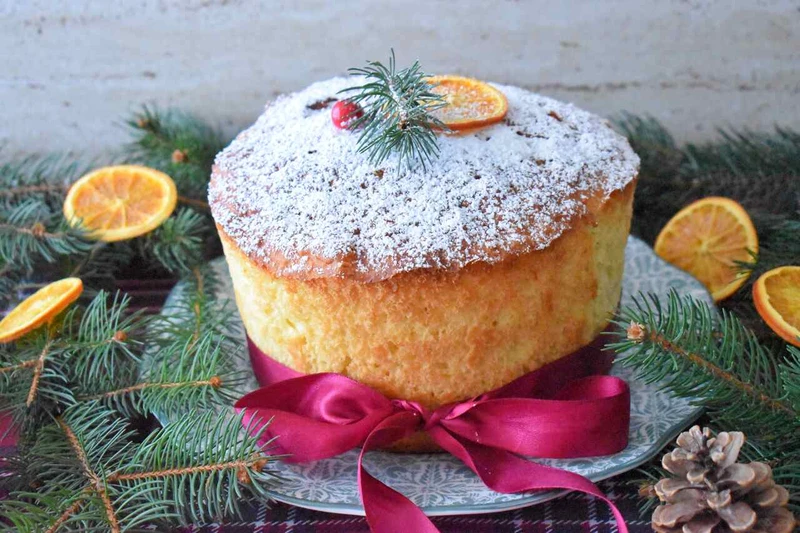 Włoska babka panettone bez wyrabiania