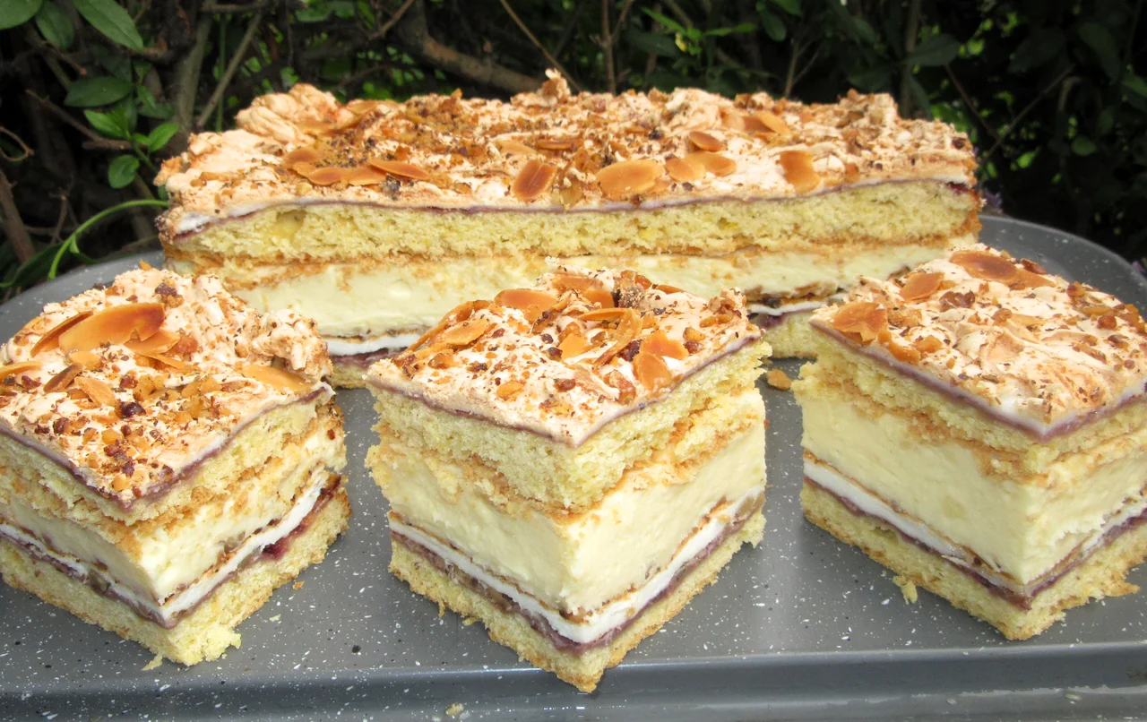 Królowa Ciast Pychotka/Pani Walewska na dużą blaszkę najlepszy przepis +FILM