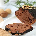 BABKA KAKAOWO ORZECHOWA NA BIAŁKACH