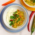 Curry z papają i kurczakiem Kategorie: Obiady z mięsem Edit