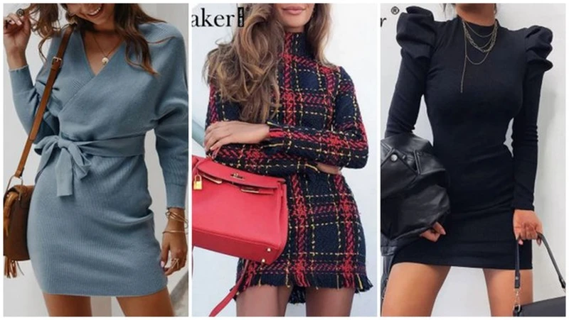 Najpiękniejsze jesienno-zimowe sukienki z Aliexpress!
