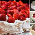 Pyszna pavlova z truskawkami