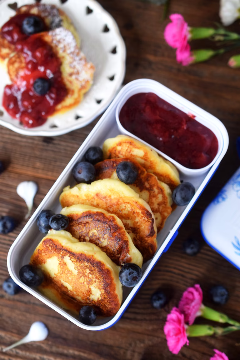 Serniczki z patelni – idealne do lunchboxa!