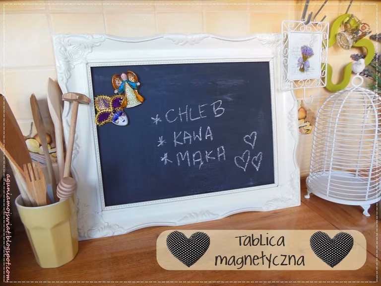 DIY tablica magnetyczna