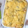Lazania (lasagne) ze szpinakiem, dwoma serami i... rodzynkami :)