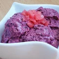Semifreddo z jagód i truskawek