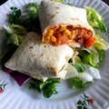 Burrito z kurczakiem i ryżem