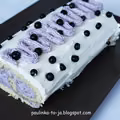 Rolada jagodowa