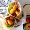 Tortilla ze stripsami z kurczaka