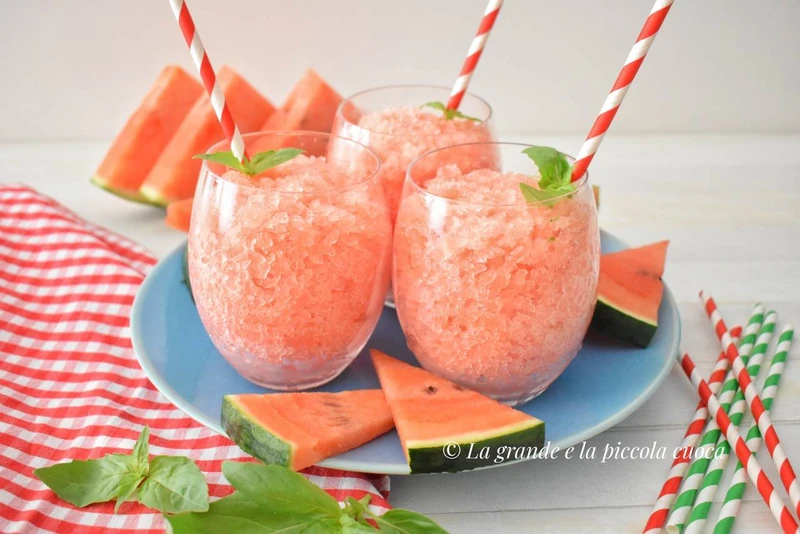 Sycylijska granita arbuzowa - tylko 3 składniki