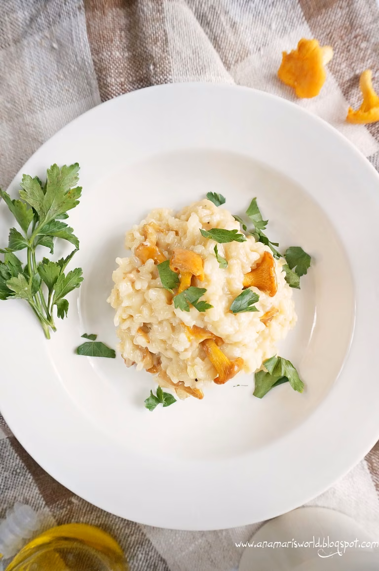 Risotto z kurkami