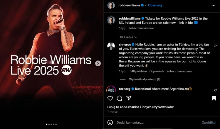 Zdjęcie Robbie Williams o nagłym pogorszeniu zdrowia! Diagnoza zaskoczyła wszystkich! #1