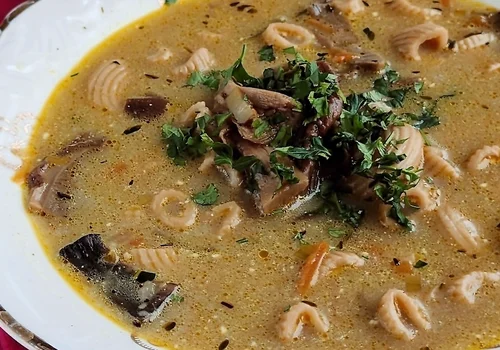 prosta zupa grzybowa