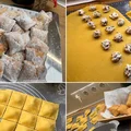 Włoskie pierożki z serkiem i bakaliami