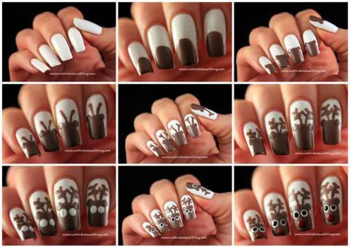 Świąteczny maniure