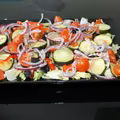 Sałatka z grillowanymi warzywami