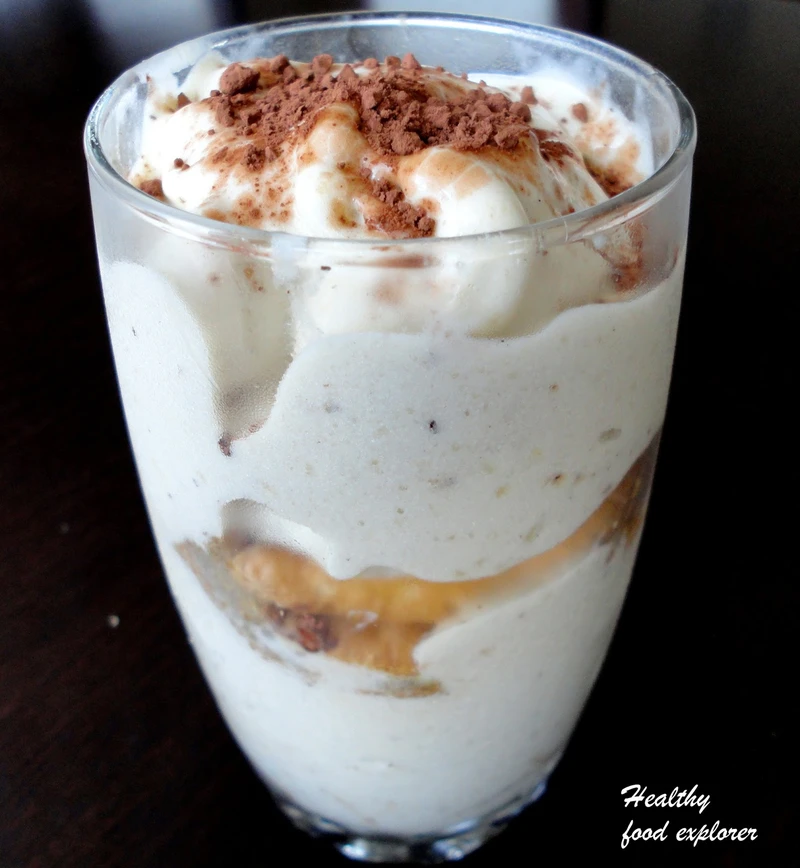 Deser bananowy na zimno a'la tiramisu