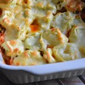 Zapiekanka z tortellini i kiełbasą