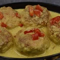 Kotlety w sosie curry z papryką