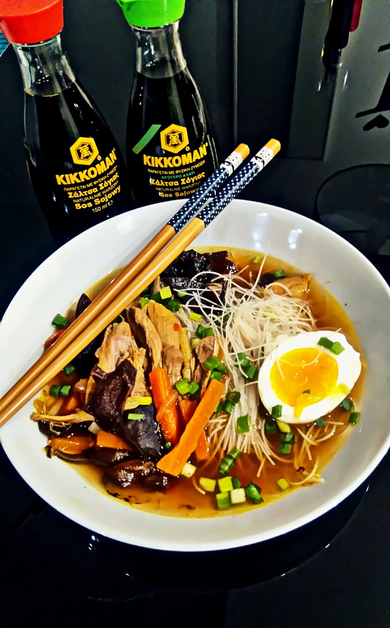 azjatycki rosół a'la Ramen