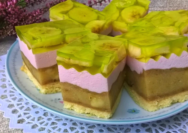 Bananowiec z pianką
