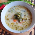 Zupa szpinakowo brokułowa