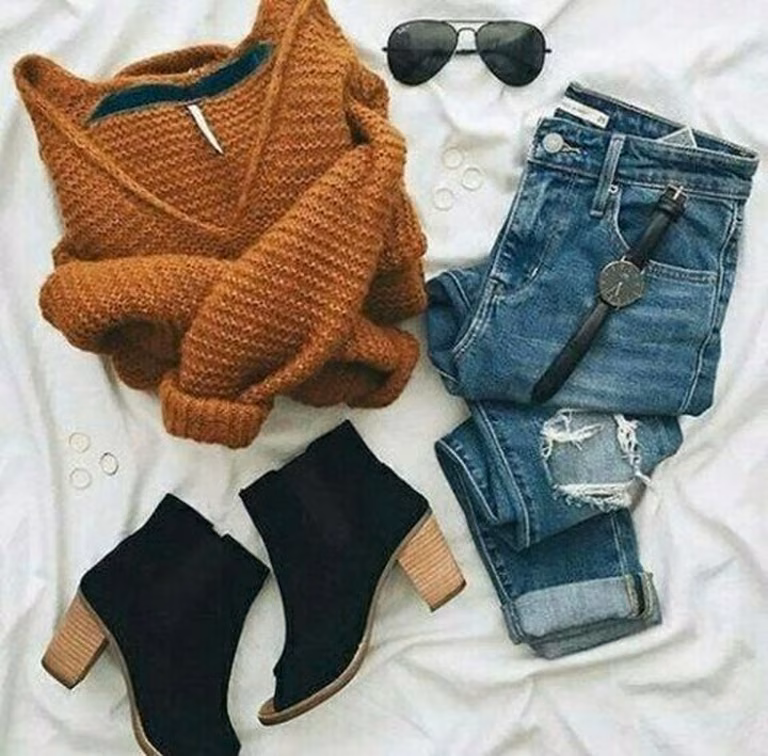 Idealnie dobrany outfit