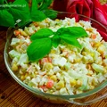 Sałatka z surimi, ogórków i jajek