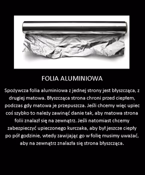 Sekret folii aluminiowej - pamiętaj o tym!