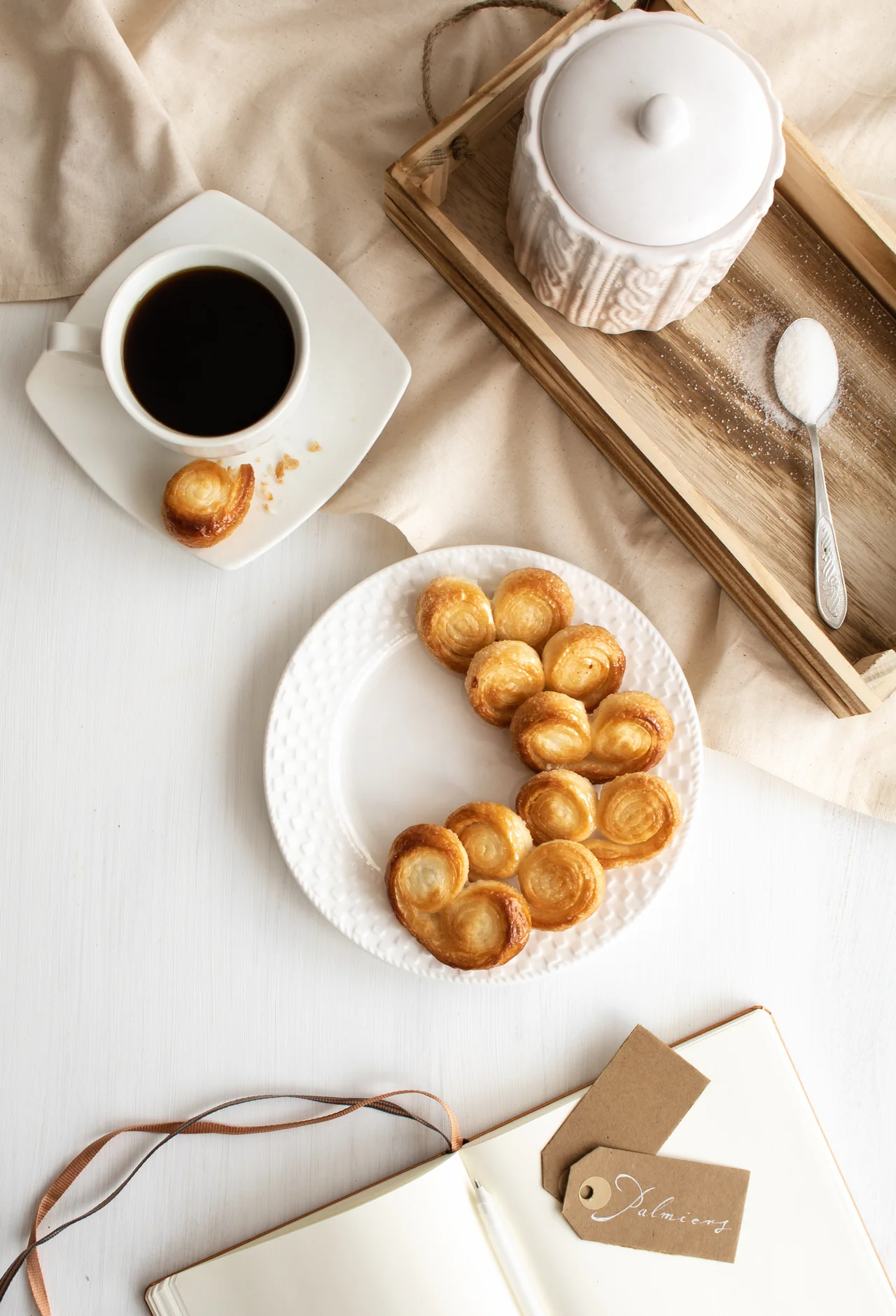 Palmiers – łatwe ciasteczka francuskie (2 składniki)