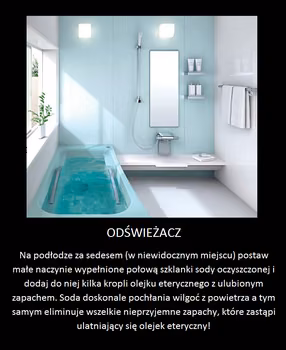 Sposób na łazienkę pachnącą świeżością
